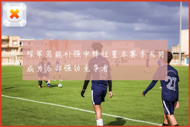 绿军若能补强中锋位置本赛季或将成为东部强劲竞争者